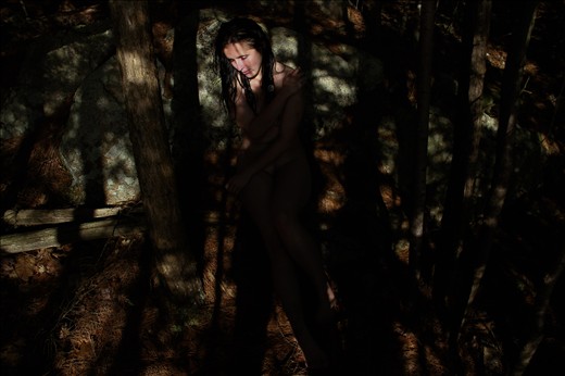 Trees around the lake offer a place of peace&comfort for they live in the moment