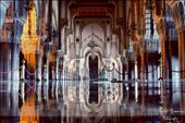 Hassan II mosque, From the interior. One of the greatest designs I have seen.: by rachidphotographyjourney, Views[1836]