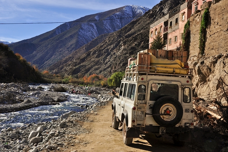 A journay through Ourika Valley, Morocco, December 2012 - For short time it was hard decission for us choose between journay either to the Maroccian desert or to the nature of the Valley in Ourika. We chose the second option and certainly we never regret it. Welcoming peaks of the High Atlas, beautiful countryside, small village with lot of nice people who knew makes your mood by their warm smile. Also, many of local home restaurant located immediately next to flowing river guarantee the true experience and enjoyment of their food.