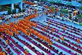 Monks doing their rituals in Bangkok, Thailand : by rafa-kimi, Views[393]