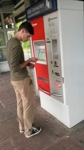 Michael doing what he does best - figuring things out, all while I take pictures of him 