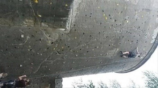 For all our avid climber friends out there, this area was SO cool. This was  a huge old water tower that people were climbing. It went high up and even had climbing on the inside. We watched people climb for awhile. 