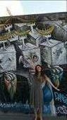 Karmen at the Berlin Wall. : by rafellarayne, Views[242]