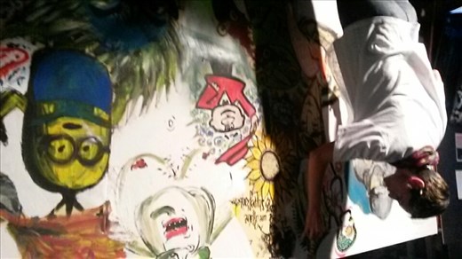 Live art at UrbanSpree