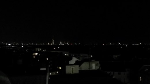 Skyline from the rooftop garden bar.