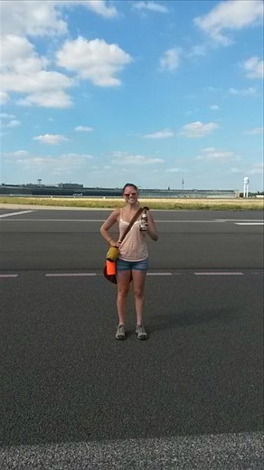 Sweaty Karmen at Templehof Park