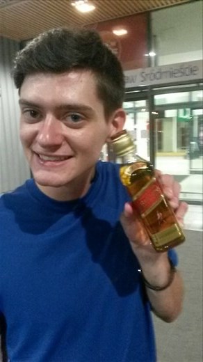 This bottle of Johnny Walker Red was about $4.50