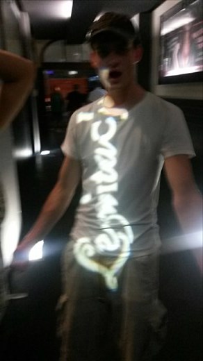 Pretty lights,  last night in wroclaw