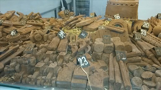 All of these are made of chocolate!