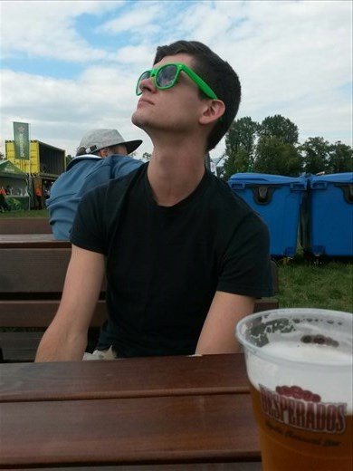 Michael doing what he does best...dissapating clouds for me.