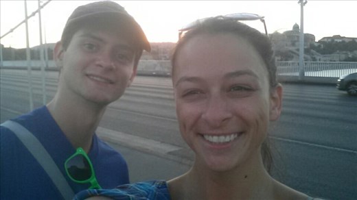 Selfie from a bridge! 