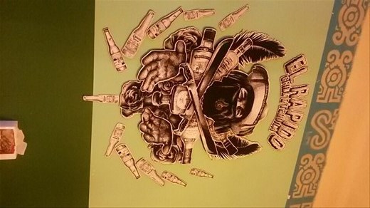 If you go to Budapest this taco place was delicious! Also don't forget to.look for our signatures in the book!