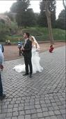 A couple taking wedding pictures in front of the Coliseum : by rafellarayne, Views[120]