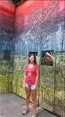 Karmen in front of the cool graffiti wall: by rafellarayne, Views[164]