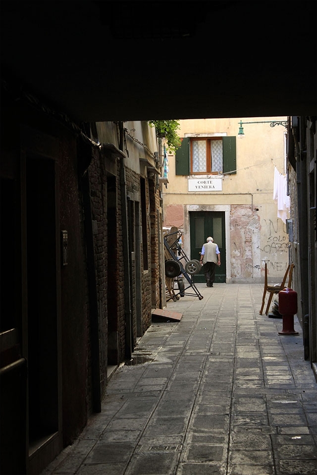 As the years go past this man wakes up every morning and walks to his local cafe for his morning espresso, returning a short while later hoping that his loved one will be there behind the door to greet him.