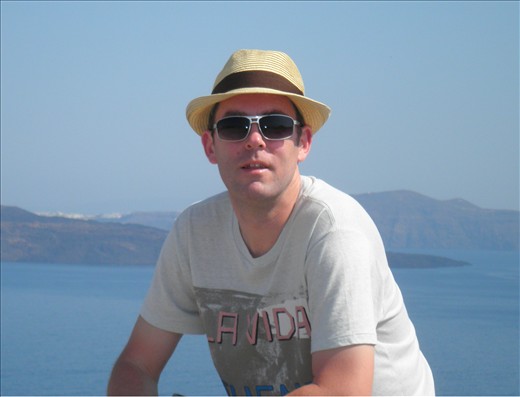 Me in Santorini