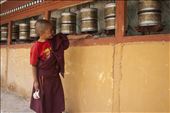 At prayer wheels, Jampa was a different person. The child in him seemed to collide with the monk he is destined to become. The look on his face was a mix of freedom, joy and inquisitiveness. He compelled me to come forward and join him. “Rotate them clockwise every time you see them. It will make your mind peaceful and pleasant.”: by rajat, Views[366]