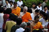 Local Buddhist festival at the temple where the villages made offerings of rice: by rajiv85, Views[387]
