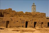 Tamegroute famous for pottery is built out of mud except for the new minaret: by ramiz, Views[859]