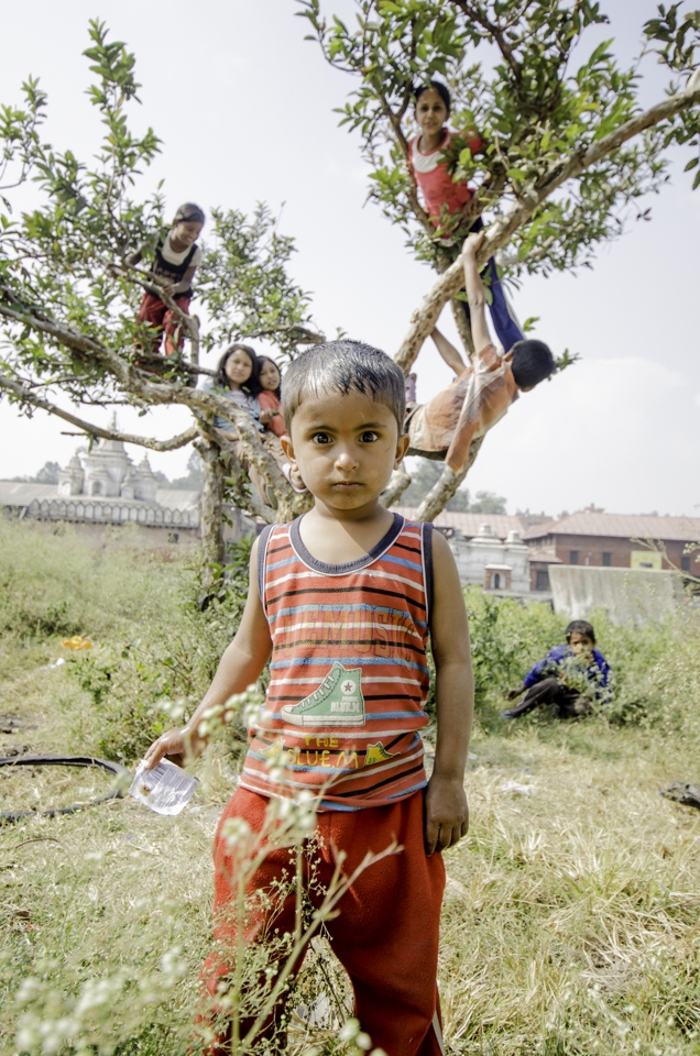 Poverty in Nepal. Living in one of the world's least developed and poorest countries, Babu and other homeless children like him are destitute and do not have much of a chance of obtaining basic education. Many have to resort to begging on the streets.