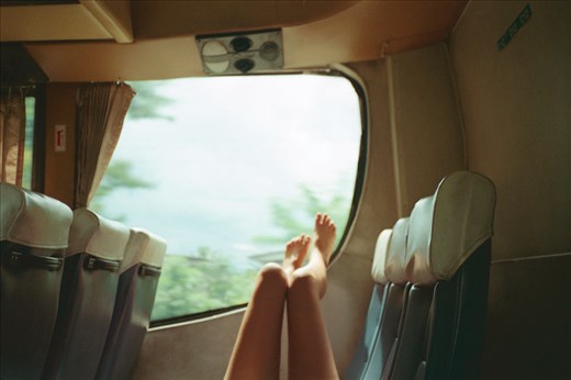 The only way to spend a 16 hour bus ride.