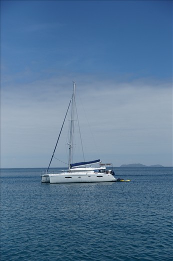 A day trip to Curieuse Island via this catamaran which is also used by locals