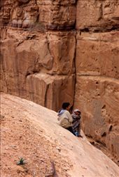 Faces of the Middle East - Shelter.
A couple of brothers take refuge in one of the cliff’s crevasses, to seek protections from the harsh winds, sand and sun of desert of south Israel. Despite its appearance and conditions, this place is called home to a handful of locals.: by rashelphotographyscholarship, Views[279]