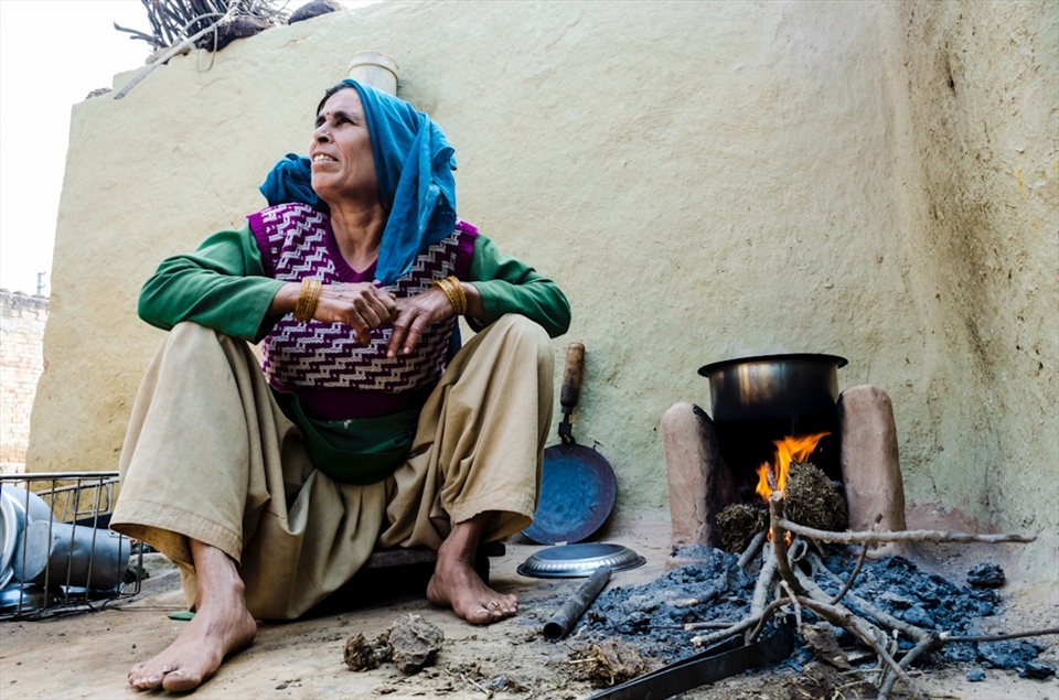A moment from the life woman of substance. She is braveheart person perform al the Indian rituals and traditional way of cooking, farming and other activities of life.