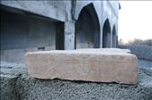 A new mosque is under construction in Hadash at the site of the old single room stone mosque that has been removed to accommodate the much larger building. This stone from the original building bares the inscription of the original builder. It is said to date back 480 years or more.: by read, Views[229]