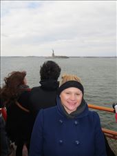 Catching a glimpse of Lady Liberty on the Staten Island Ferry: by reannonelizabeth, Views[126]