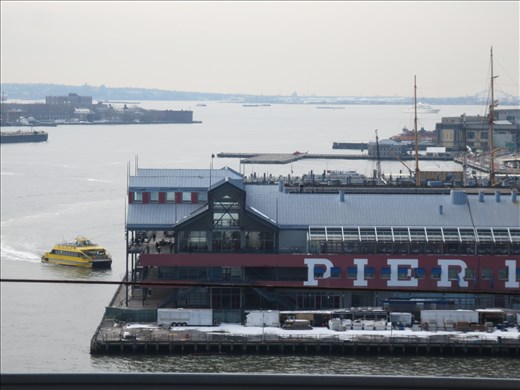 Looking at the views of the Hudson River