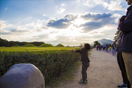 The imagination children posses is limitless. Gyeongju kite festival at sunset provokes this wondrous sensation.