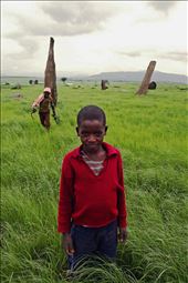 Children work and play among ancient aksumite stelae, Ethiopia: by redmic, Views[385]
