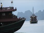 Ha Long Bay Junks: by redribboncrow, Views[242]