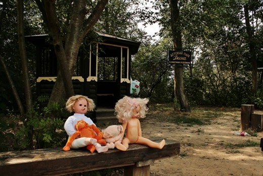 The playground, where at night you can see your friends for a drink and a smoke.