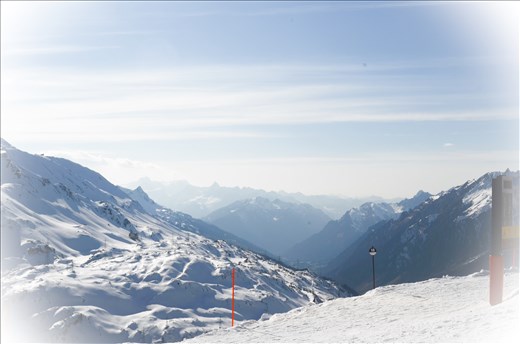 Conquering Fears - From the moment I reached the top of the mountain, this was a big deal for me as earlier in the week I had a little breakdown on this very mountain. Due to the relisation of just how afraid of heights I really was. By the end of the week I was conquering my fears and I skied down the mountain. (Well the other side of it, as that was a black run.) I'm not quite there yet, but will be one day!