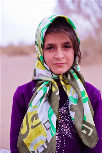 This girl saw us passing & started waving, an uncommon thing to do for girls.