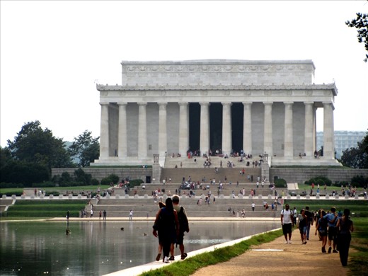 Most people know who Abraham Lincoln was and what he did. He is a historical figure, but still thousands come to visit and pay their respects to the Great Emancipator at his memorial.
