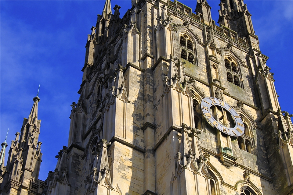 The Canterbury Cathedral. 