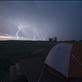 Volunteers living in a tent on the remote Sun Prairie had to not only deal with Bison wondering through their campsites, rattle snakes, flooding rains, mosquitos and 100 degree temperatures, lightening storms were frequent visitors during the summer months. Waking here at 5 am with a powerful storm over head. : by rhys_morgan, Views[161]