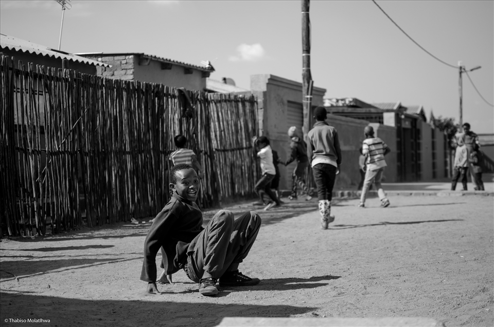the igniting burning desire of young kids playing, turning streets to theme park