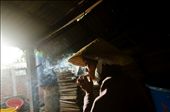 It is hard work, and every small break they have is priceless. Here a female worker smokes her cigarette while she rests from the hard work.: by ricardoperna, Views[452]