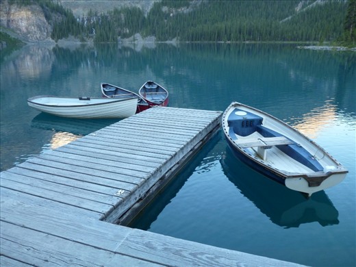 One of the oldest and most traditional ways to explore Lake O'Hara is by boat.  From the first explorers to present day visitors.  To truly experiance the majesty and beauty of this mountain oasias from the water.
