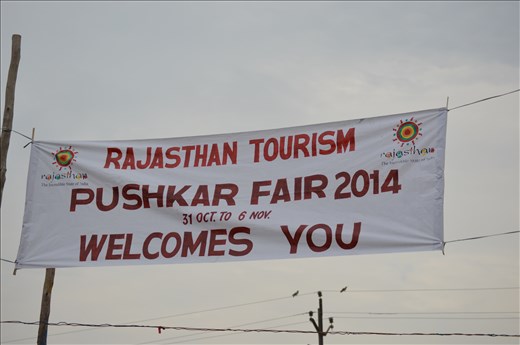 Lucky to Arrive In Pushkar for the annual CAMEL FAIR