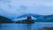 This is the beautiful Eilean Donan castle that sits on the edge of three lochs-Duich, Long and Alsh. I woke up very early in the morning  and walked a great distance to take this picture.: by richie_1985, Views[272]