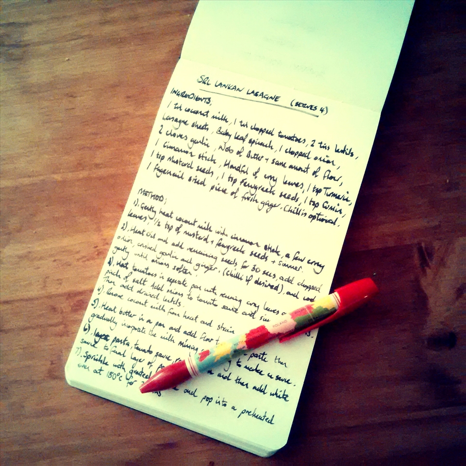 Recipe, don't want to forget this one…..