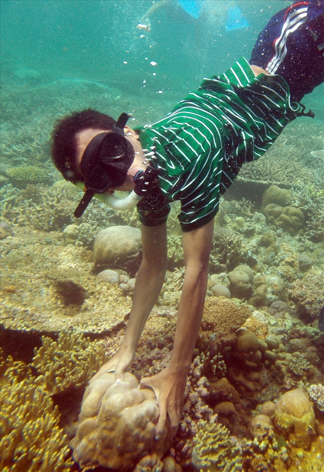 go deep, explore menjangan Island