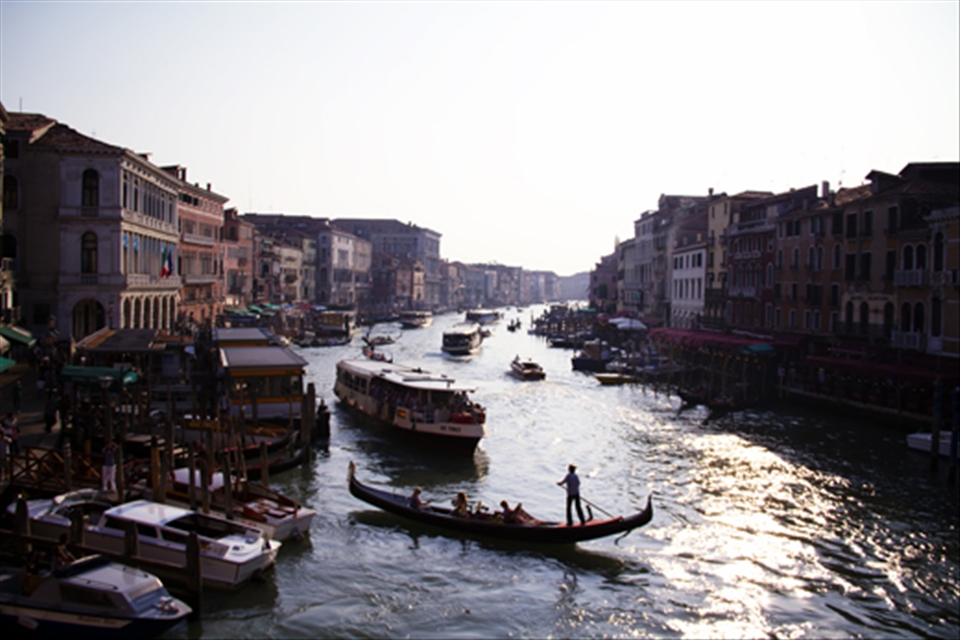 The Grand Canal, Venezia.