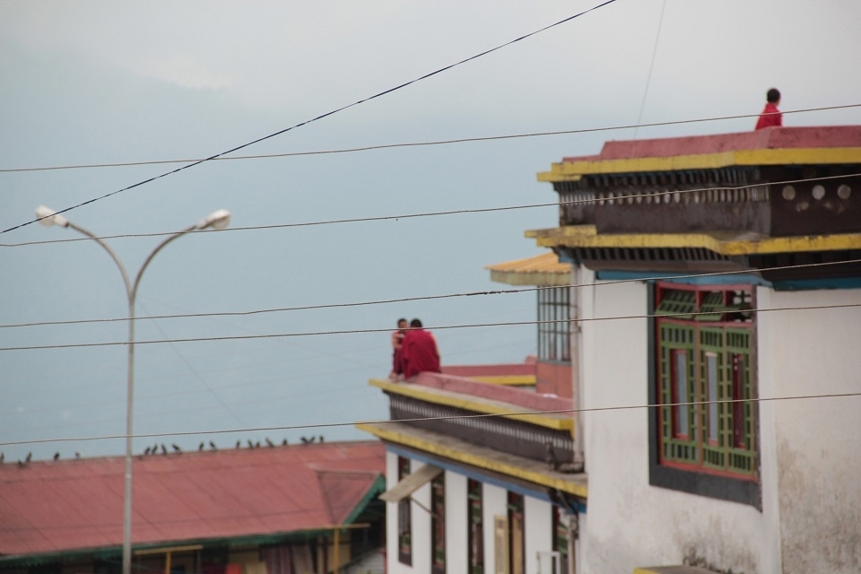 Not much, just chilling! Rumtek, the most revered Tibetan Buddhist monastery in Sikkim.
