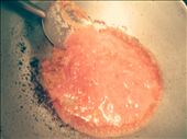 Sauteing the onion, tomato and spice mix : by roadsiderajma, Views[212]